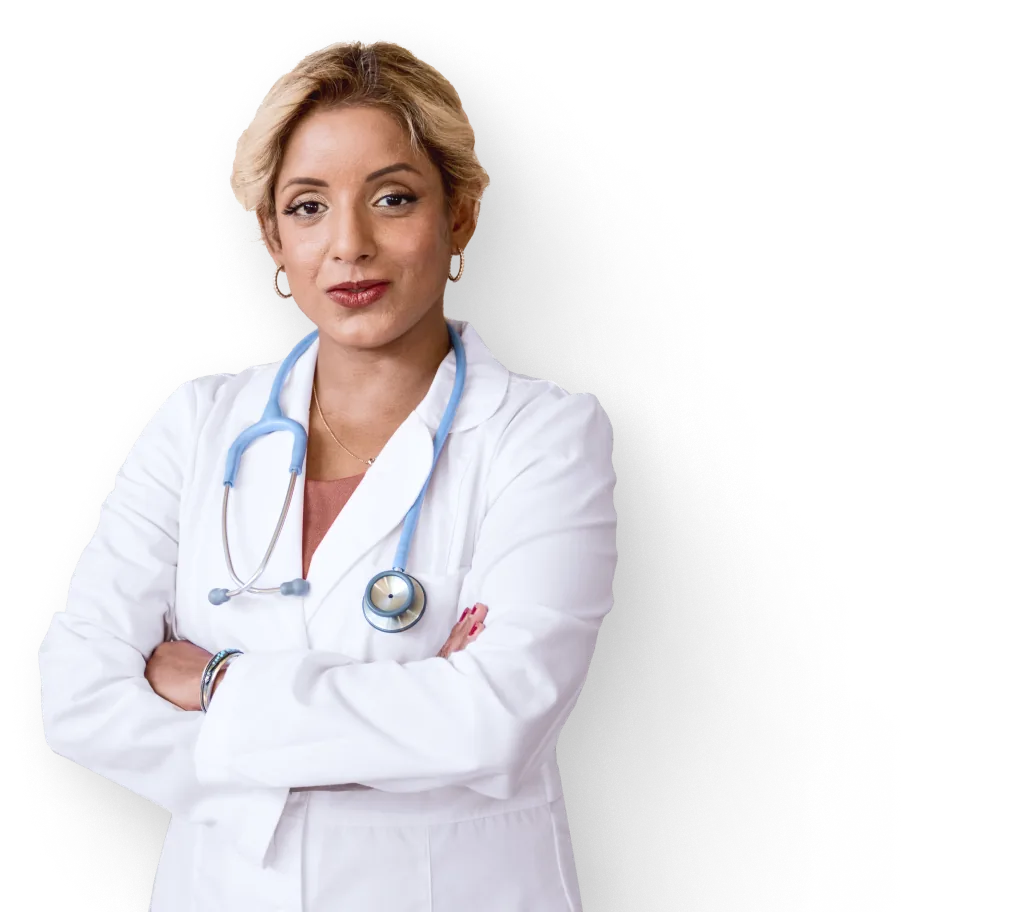 Dr. Gina, EmmaRelieg medical advisor, doctor endorsing EmmaRelieg digestive supplement